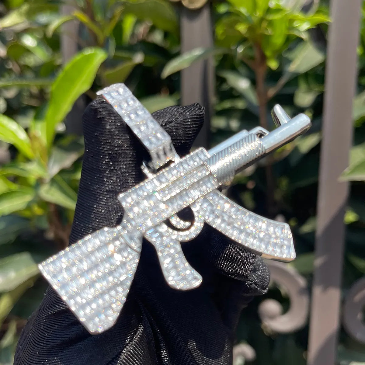 Pingente AK47 com Corrente de Brinde - Peça Premium - ICE BRO JOIAS